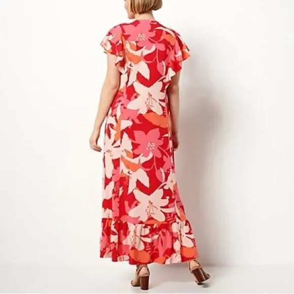 Studio Park x Amy Stran Petite Floral Effortless Maxi Dress - Picture 2 of 6